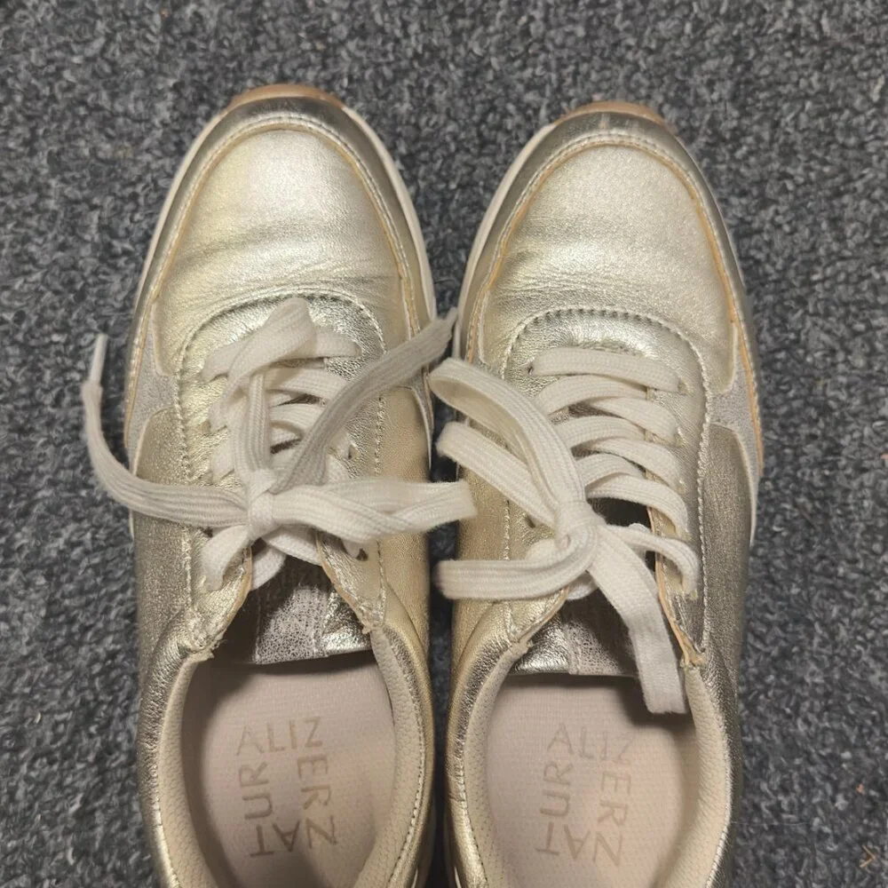 women Naturalizer Shay Champagne Leather Size 5 - Picture 4 of 4